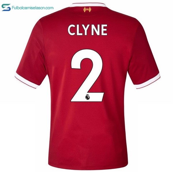 Camiseta Liverpool 1ª Clyne 2017/18